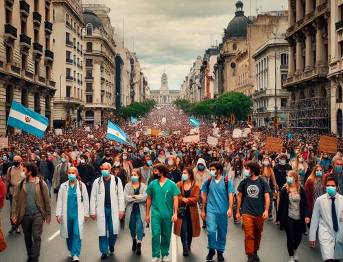 Argentina: Fundación GEP  Marcha en Defensa de la Salud Pública y la Vida.